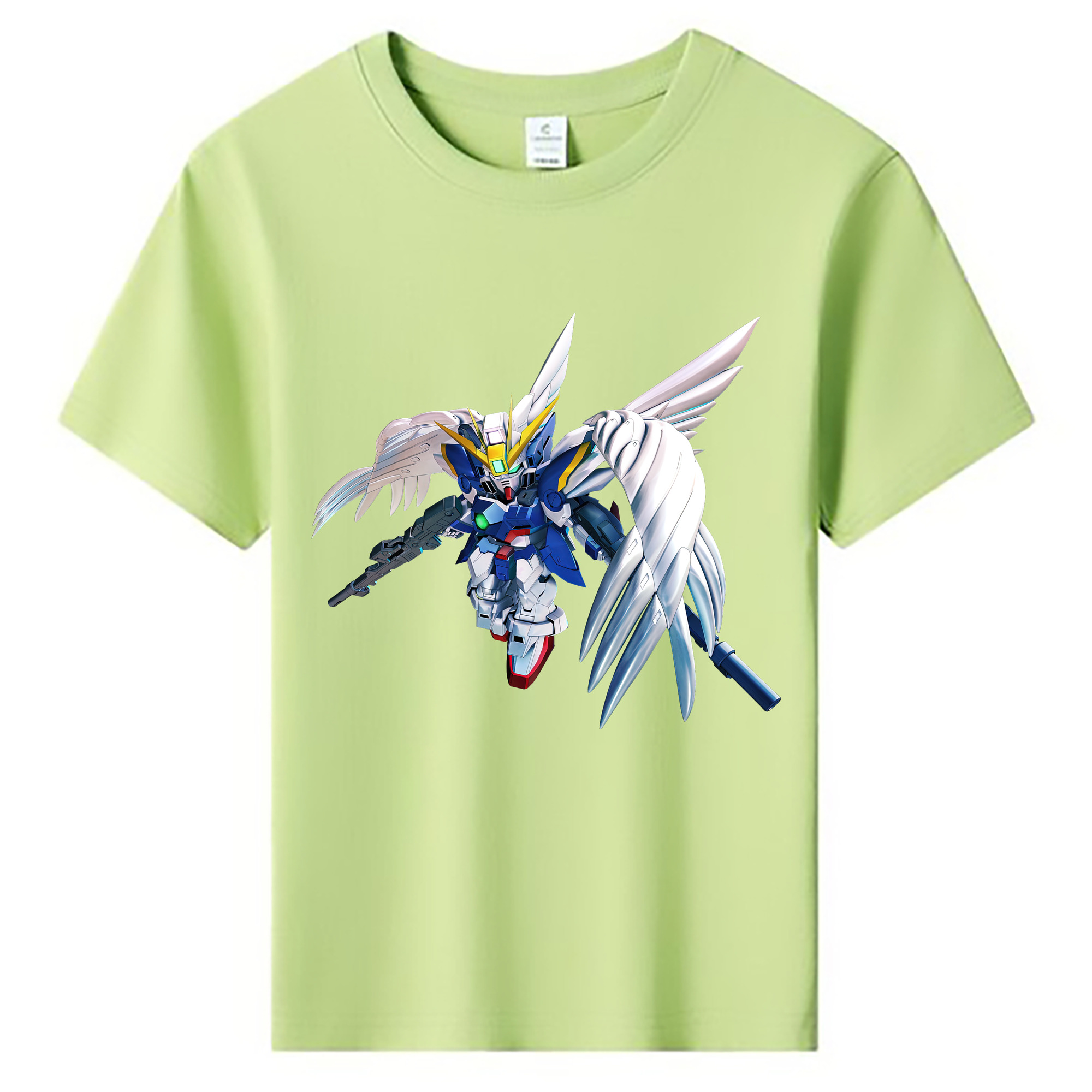 （画像用） 機動戦士ガンダム Mobile Suit Gundam 綿100％キッズTシャツ（フロントプリント）